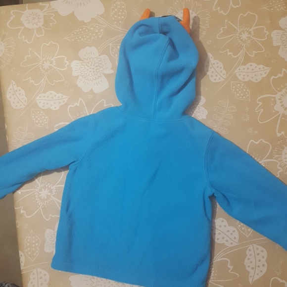 3 Carters onesies and 1 fleece Hoodie 12 month - Picture 2 of 4